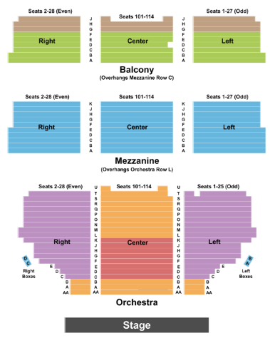  Shubert Theatre NY Seating Chart