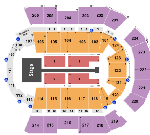  Spokane Arena Seating Chart