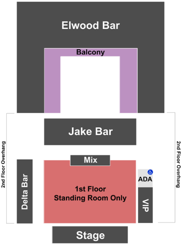  House of Blues New Orleans Seating Chart
