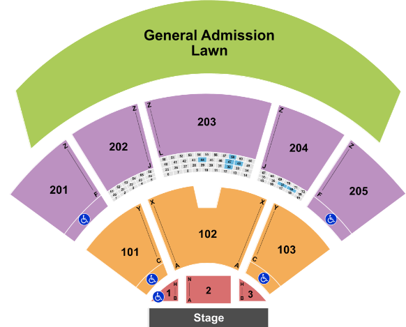  Veterans United Home Loans Amphitheater Seating Chart