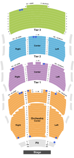  Eccles Theater Seating Chart