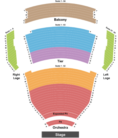  Andrew Jackson Hall Seating Chart