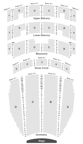  Arlene Schnitzer Concert Hall Seating Chart