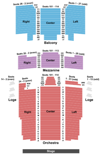  Barbara B Mann Performing Arts Hall Seating Chart
