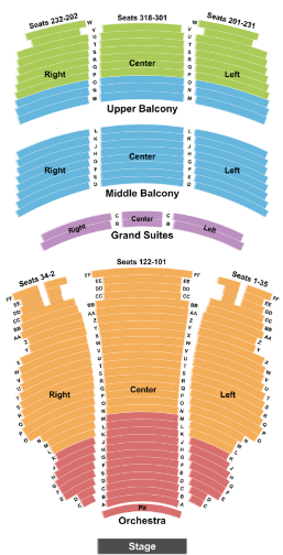  Hippodrome Theatre Seating Chart