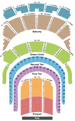  Isaac Stern Auditorium Seating Chart
