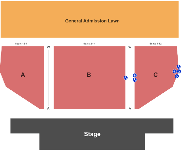 Les Schwab Amphitheater Seating Chart