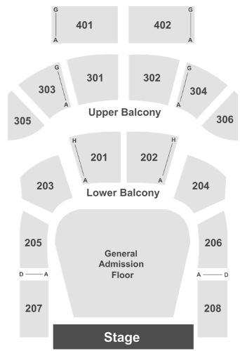  The Tabernacle Seating Chart