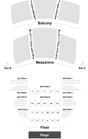  Wilbur Theatre Seating Chart