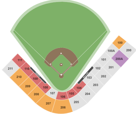  Dunedin Stadium Seating Chart