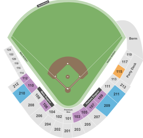 Port St Mets Seating Chart
