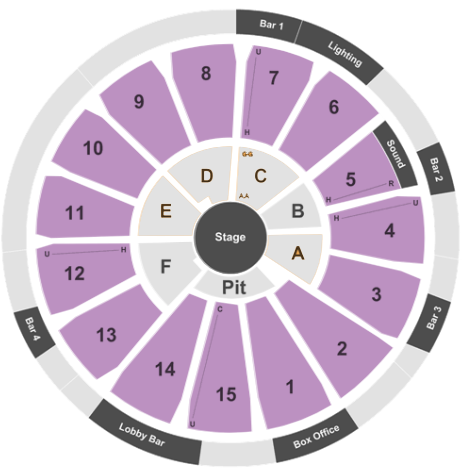  Houston Arena Theatre Seating Chart