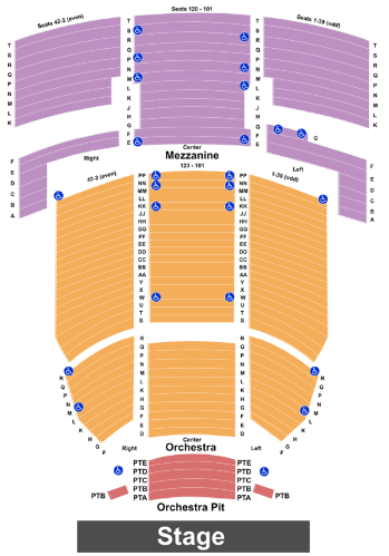  Jackie Gleason Theater Seating Chart