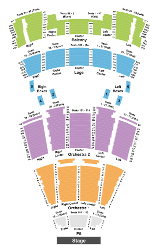  Moran Theater Seating Chart
