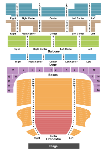  Music Hall Kansas City Seating Chart