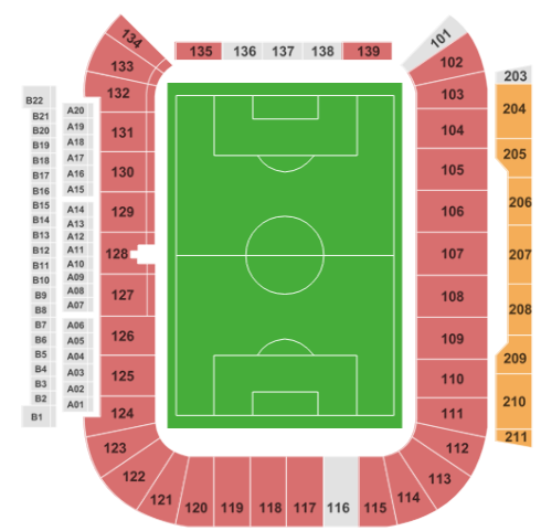 SeatGeek Stadium Seating chart