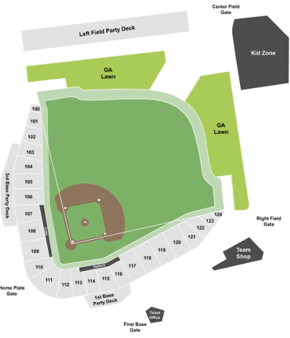  Sloan Park Seating Chart