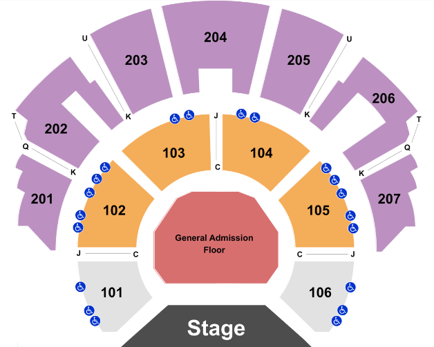  Beau Rivage Theatre Seating Chart