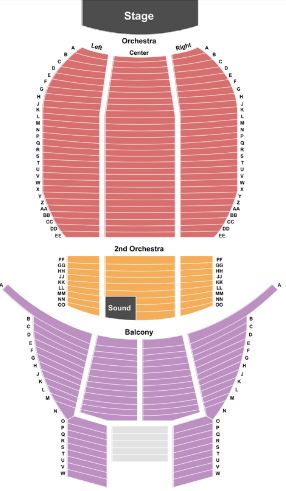  Chevalier Theatre Seating Chart