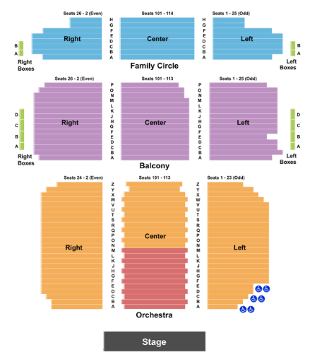  Merriam Theater Seating Chart