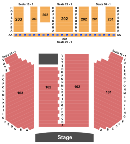  Silver Creek Event Center Seating Chart