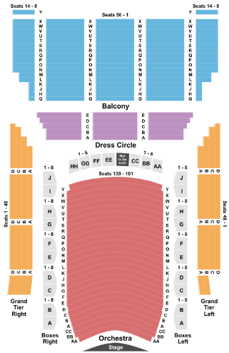  Lyric Opera House Seating Chart