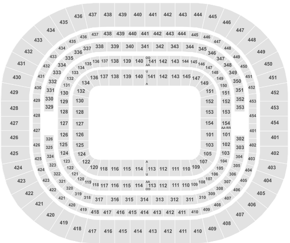  The Dome at America’s Center Seating chart